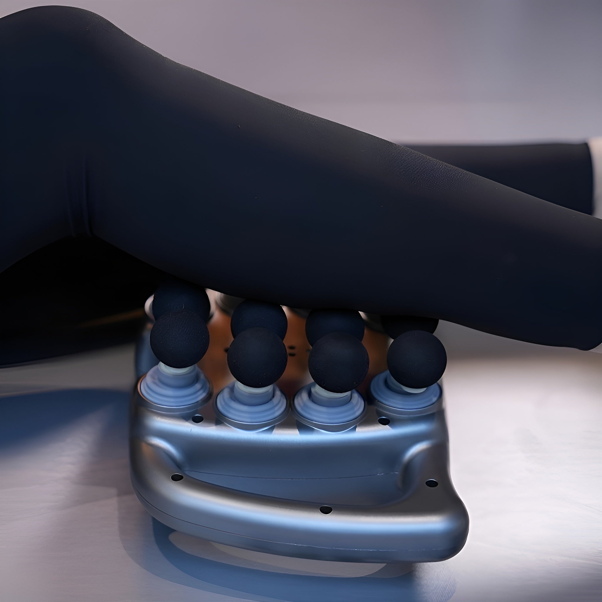 Professional Portable Electric Massager High Quality 8-Head Deep Tissue Fascial Gun Large Deep Coverage for Body Vibration